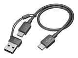 HP Poly Voyager Focus 2 USB-C-C Headset +USB-C/A Adapter