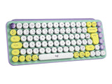 LOGITECH POP Keys Wireless Mechanical Keyboard With Emoji Keys - DayDream Mint Central (FR)