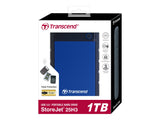 TRANSCEND 1To Disque dur externe 2.5p - Anti-choc Bleu