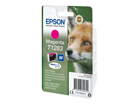 EPSON 1LB T1283 ink cartridge magenta standard capacity 3.5ml 1-pack blister without alarm