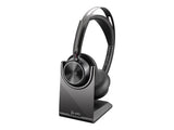 HP Poly Voyager Focus 2 Microsoft Teams Certified USB-C-C Headset +USB-C/A Adapter
