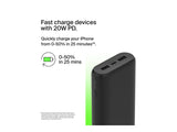 BELKIN BOOST CHARGE 20 000 mAh PD 20w 3 port Compact Powerbank Black
