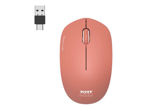PORT DESIGNS Mouse Collection Wireless Terracota