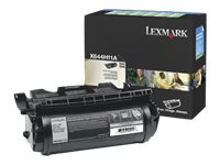 LEXMARK X644E, X646dte cartouche de toner noir haute capacité 21.000 pages pack de 1 retour program