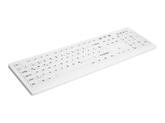 CHERRY AK-C8100F-FUS-W/FR Wireless keyboard standard form waterproof IP68 USB white (FR)