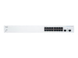 CISCO Business Switching CBS220 Smart 16-port Gigabit 2x1G SFP uplink