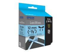 EPSON LC4PBK5 Ruban Noir sur Bleu 12mm x 5m