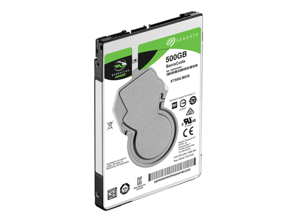 SEAGATE Barracuda 500GB HDD SATA 6Gb/s 5400rpm 2.5inch 7mm height 128Mb cache BLK