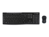 LOGITECH MK270 Wireless Combo black USB (ESP) MEDITER