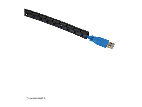 NEOMOUNTS Spiral Cable Wrap 15mm multiple cables black