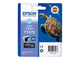 EPSON T1575 cartouche de encre cyan clair capacité standard 1-pack blister sans alarme