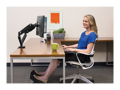 FELLOWES Bras porte écran double Platinium Série