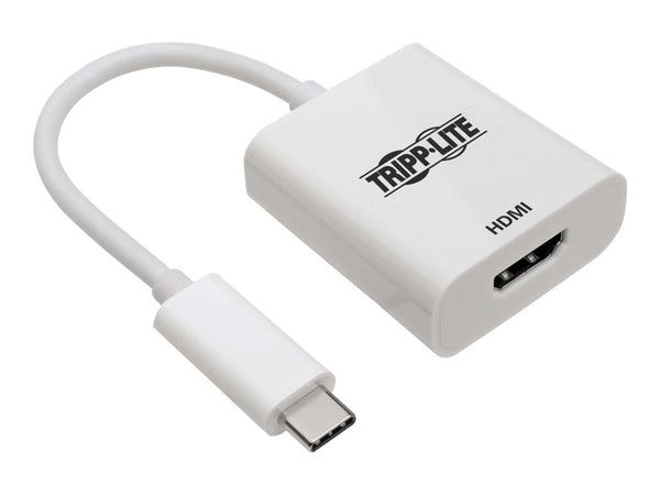EATON TRIPPLITE USB-C to HDMI Adapter M/F - 4K 60Hz HDCP 2.2 White
