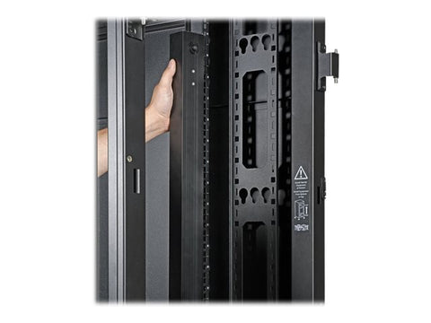 EATON TRIPPLITE 42U SmartRack Shallow-Depth Rack Enclosure Cabinet with doors & side panels