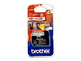 BROTHER MK231BZ cassette de bande noir sur blanc 12mm non stratifié pour P-touch 60 65 75 80 85 110