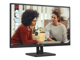 AOC 27E3UM 27" - 1920 x 1080 Full HD (1080p) @ 75 Hz - VA - 300 cd/m² - 3000:1 - 4 ms - 2xHDMI, VGA, DisplayPort - HP- noir