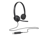 LOGITECH USB Headset H340 Headset on-ear wired