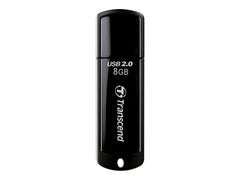 TRANSCEND 8Go Clé USB 2.0 - Noir