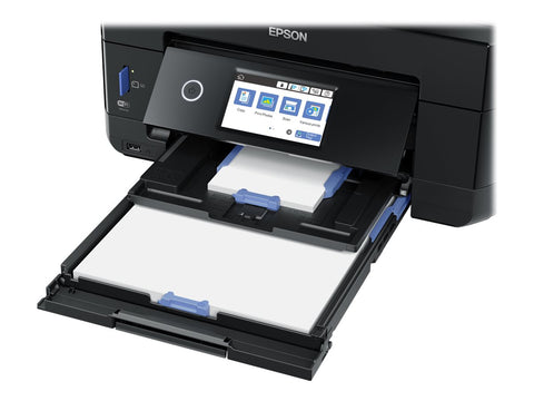 EPSON Expression Premium XP-7100 Small-in-One MFP colour ink-jet A4 11ppm copy 15.8ppm print USB 2.0 Gigabit LAN Wi-Fi black