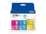BROTHER CMY value pack ink 3 bottles yield up to 5.000 pages each