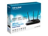 TP LINK AC1200 Modem Routeur WiFi VDSL/ADSL Broadcom  CPU 802.11ac/a/n/g/b 867Mbps at 5GHz + 300Mbps at 2.4GHz 1GE WAN/LAN+3FE LAN 1