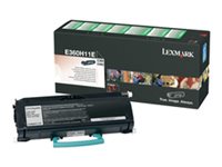 LEXMARK E360, E460 cartouche de toner noir haute capacité 9.000 pages pack de 1 retour programme