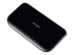 TP-LINK 8-Port-Gigabit-Desktop-Switch - 8x 10/100/1000MBit/s-RJ45-Ports - plastic case (new Design) - V6.0