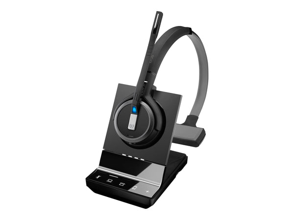 EPOS IMPACT SDW 5035 EU/UK/AUS Wireless DECT Headset monaural with base station for phone mobile and PC incl BTD 800 BT dongle