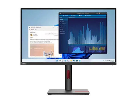 LENOVO ThinkVision T27p-30 27p Monitor with ThinkVision MC60 webcam HDMI