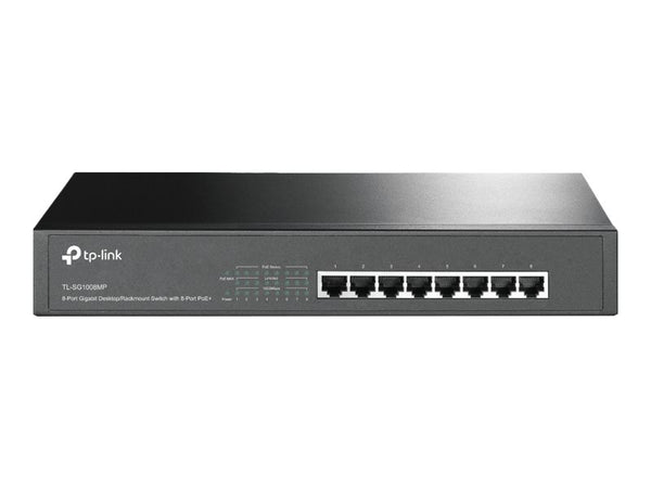 TP-LINK 8-Port Gigabit PoE+ Switch 8 Gigabit RJ45 Ports