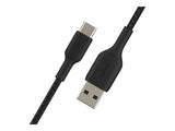 BELKIN BOOST CHARGE USB-A to USB-C Cable Braided 1M Black