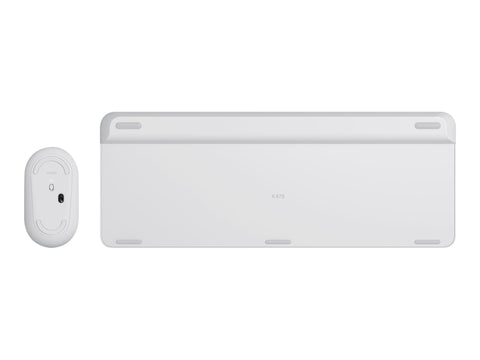 LOGITECH Slim Wireless Keyboard and Mouse Combo MK470 OFFWHITE (FR)
