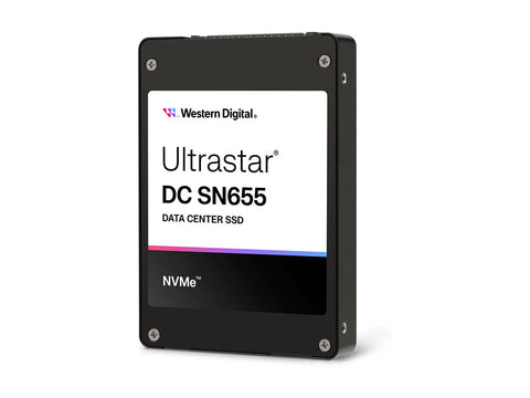 WESTERN DIGITAL Ultrastar DC SN655 SSD U.3 3.84To PCIE TLC BICS5 TCG