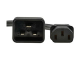 EATON TRIPPLITE Power cable C20 to C13 H05VV-F 10A 2M