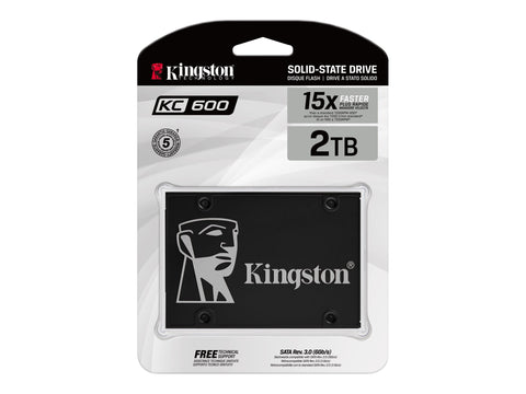 KINGSTON 2048GB SSD KC600 SATA3 2.5inch