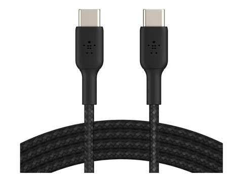 BELKIN BOOST CHARGE USB-C to USB-C Cable Braided 2m Black
