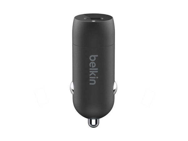 BELKIN BOOST CHARGE 20w USB-C PD Single Car Charger Black