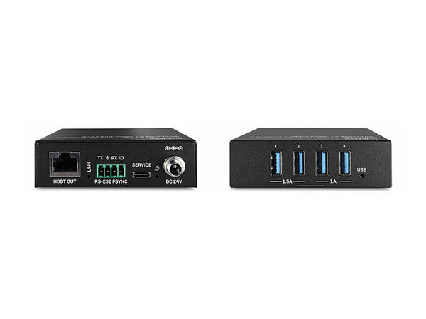 LINDY 100m USB 3.2 Gen 1 Cat.6A HDBaseT Extender