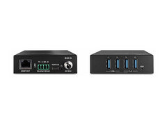 LINDY 100m USB 3.2 Gen 1 Cat.6A HDBaseT Extender