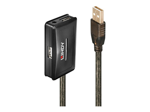 LINDY 10m USB 2.0 Active Extension Hub
