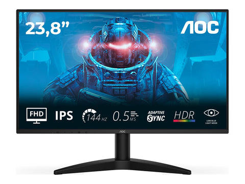 AOC 24B36X Ecran 23.8p FHD 16:9 IPS 144Hz HDMI 1.4DP