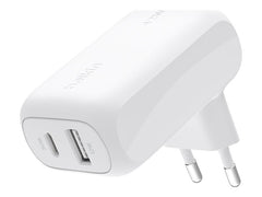 BELKIN Boost Charge 42w - 30w USB-C PD PPS + 12w USB-A Dual Wall Charger White