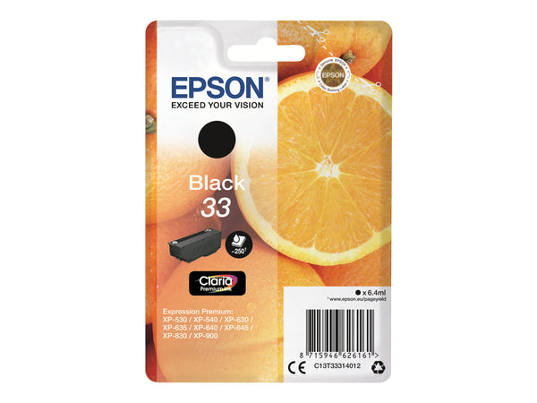 EPSON 4LB Cartouche Oranges Ink Claria Premium Black w/s