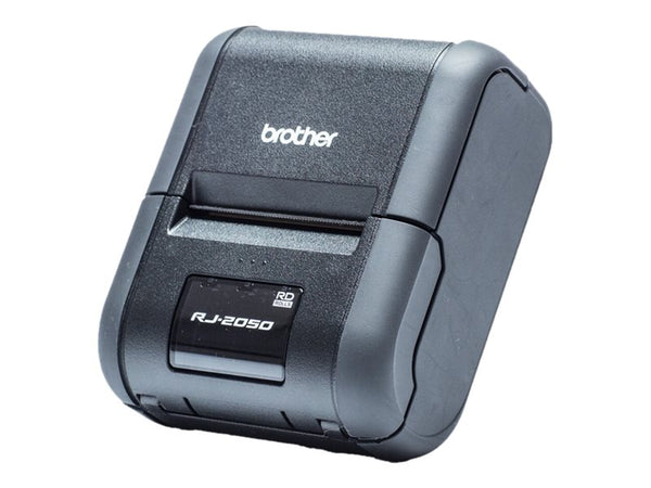 BROTHER RJ-2050 Imprimante mobile pour reçus 2 pouces Bluetooth and Wi-Fi and batterie incluse adaptateur secteur en option