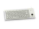 CHERRY Compact corded Trackball Keyboard USB grey (GB)