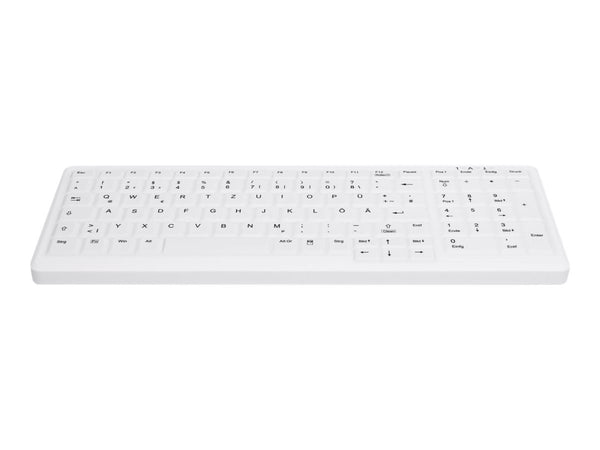 CHERRY AK-C7000F-UVS-W/FR Wired keyboard compact with numpad waterproof IP68 USB white (FR)