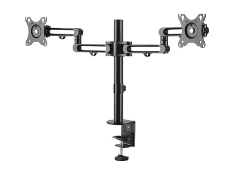 EATON TRIPPLITE Dual-Monitor Flex-Arm Desktop Clamp for 13p to 27p Displays
