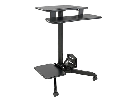 EATON TRIPPLITE Rolling Desk TV/Monitor Cart - Height Adjustable