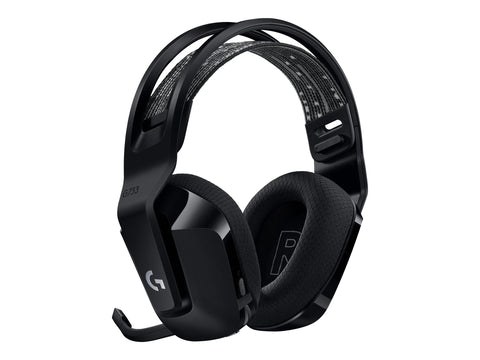 LOGITECH G G733 LIGHTSPEED Wireless RGB Gaming Headset Headset full size 2.4 GHz wireless black