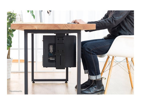 NEOMOUNTS NM-CPU100BLACK Support pour ordinateur - rotatif - max 10 kg - universel